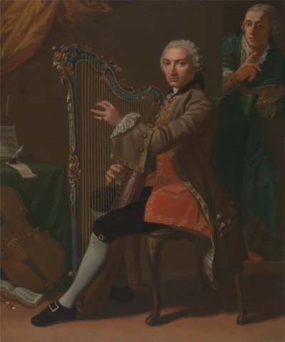 Cristiano Giuseppe Lidarti and Giovanni Battista Tempesti by Nathaniel Dance Holland